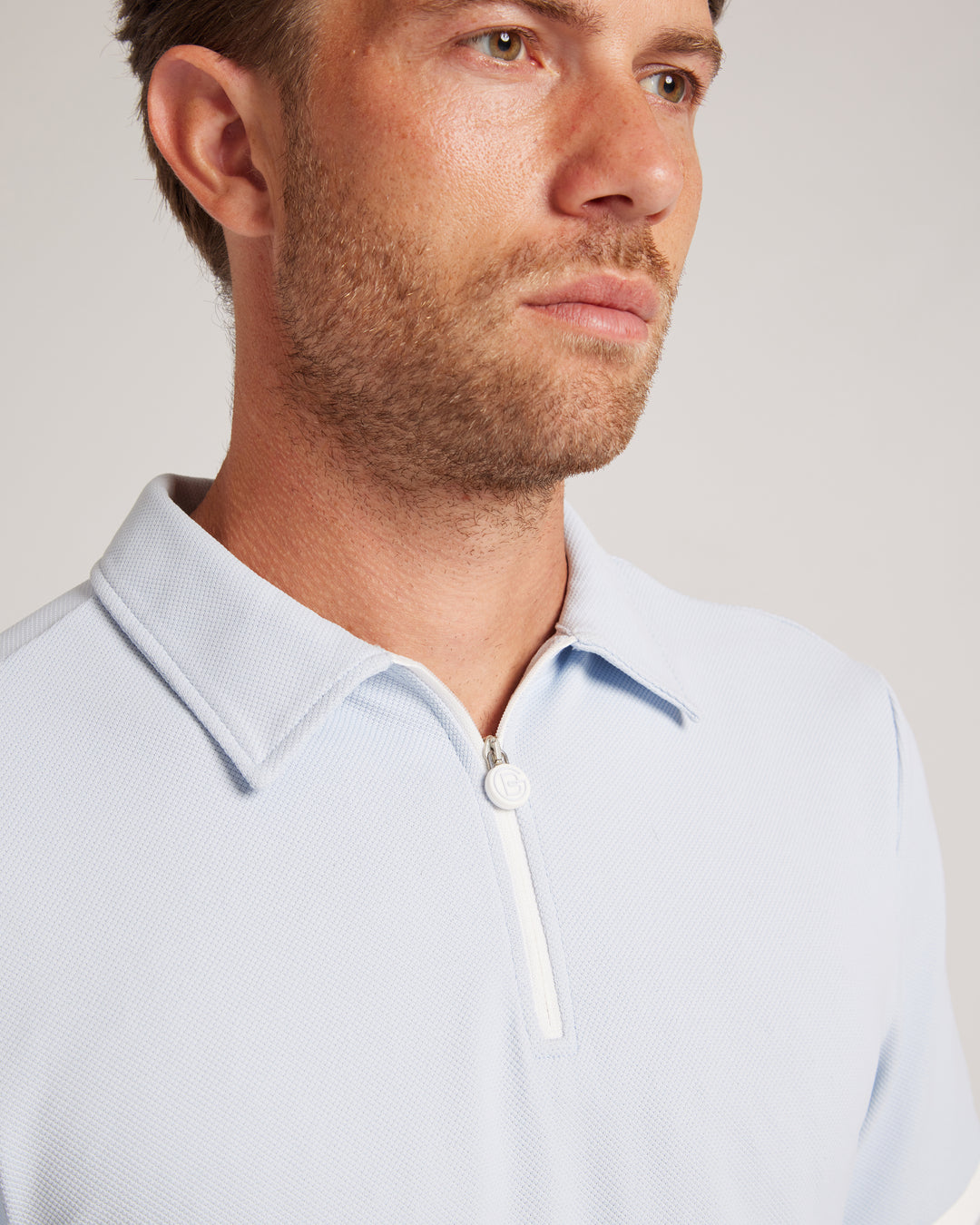Contour Polo - Dusty Blue