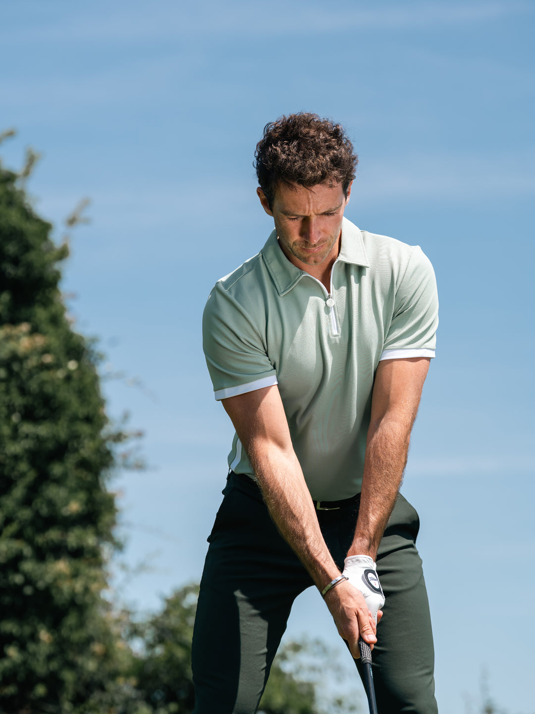 Contour Polo - Tea Green