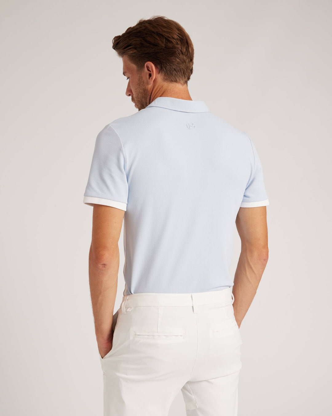 Contour Polo - Dusty Blue - Bordé Golf