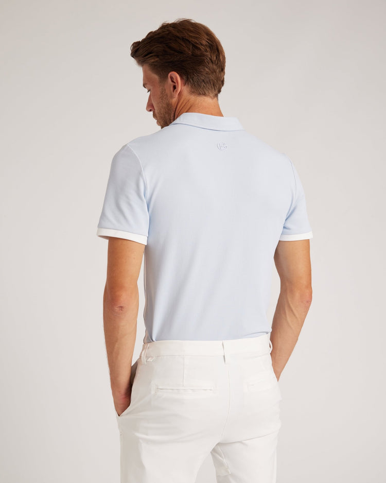Contour Polo - Dusty Blue - Bordé Golf