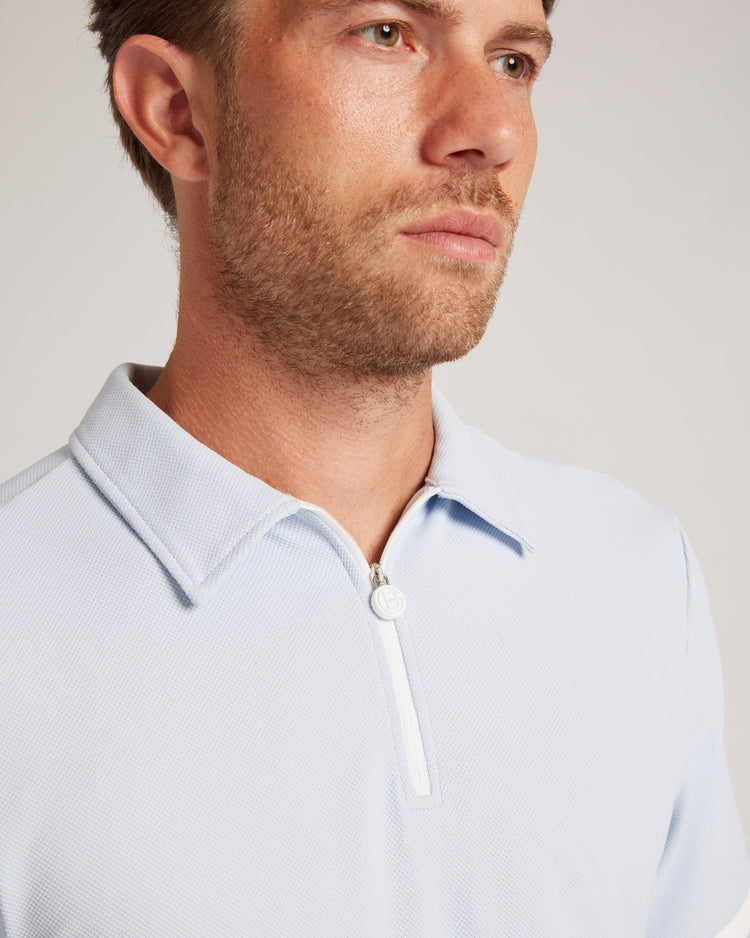 Contour Polo - Dusty Blue - Bordé Golf