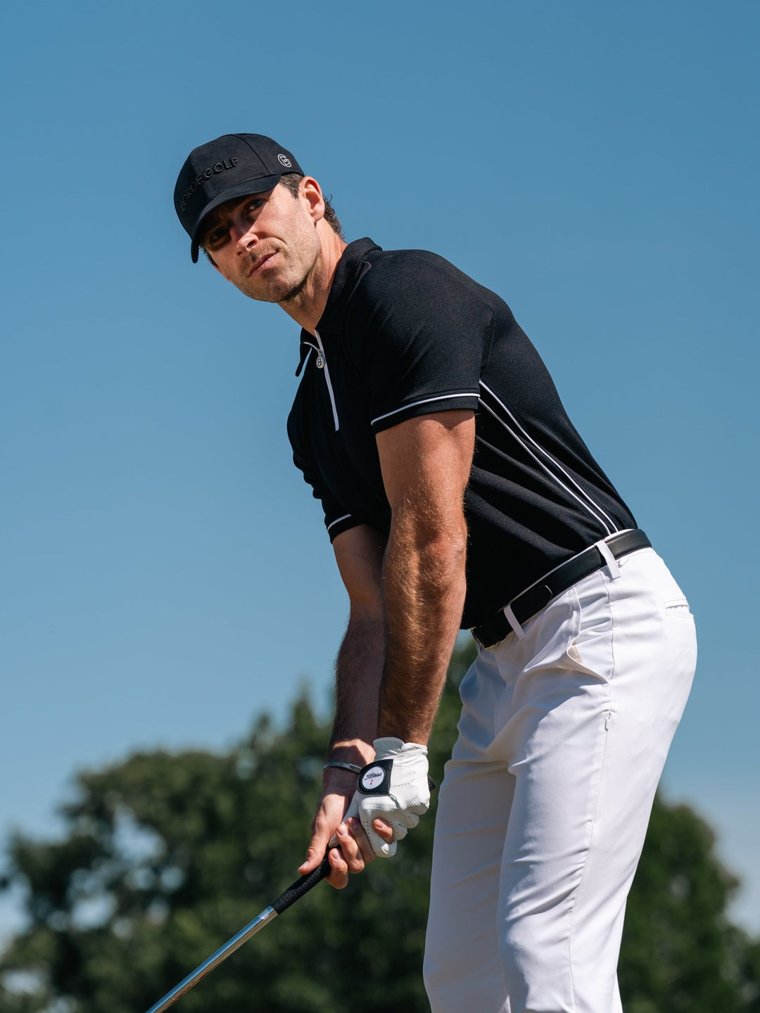 Edge Polo - Black - Bordé Golf