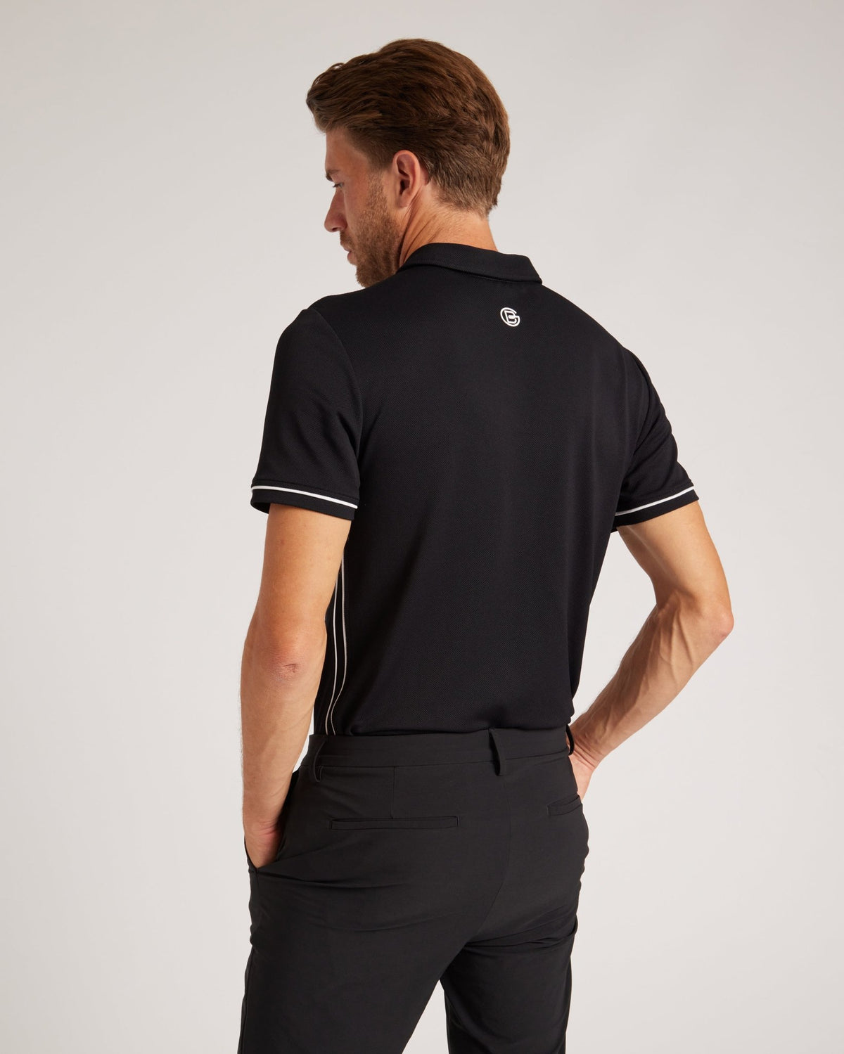 Edge Polo - Black - Bordé Golf