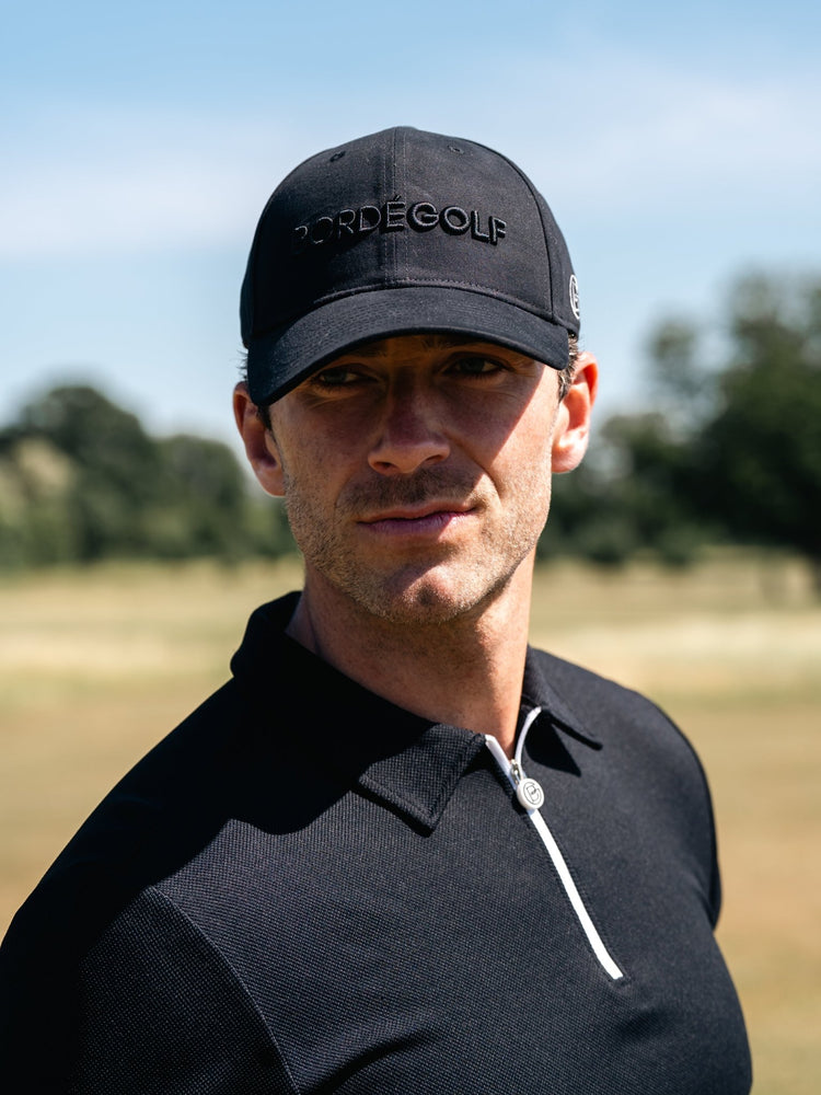 Vantage Cap - Black - Bordé Golf