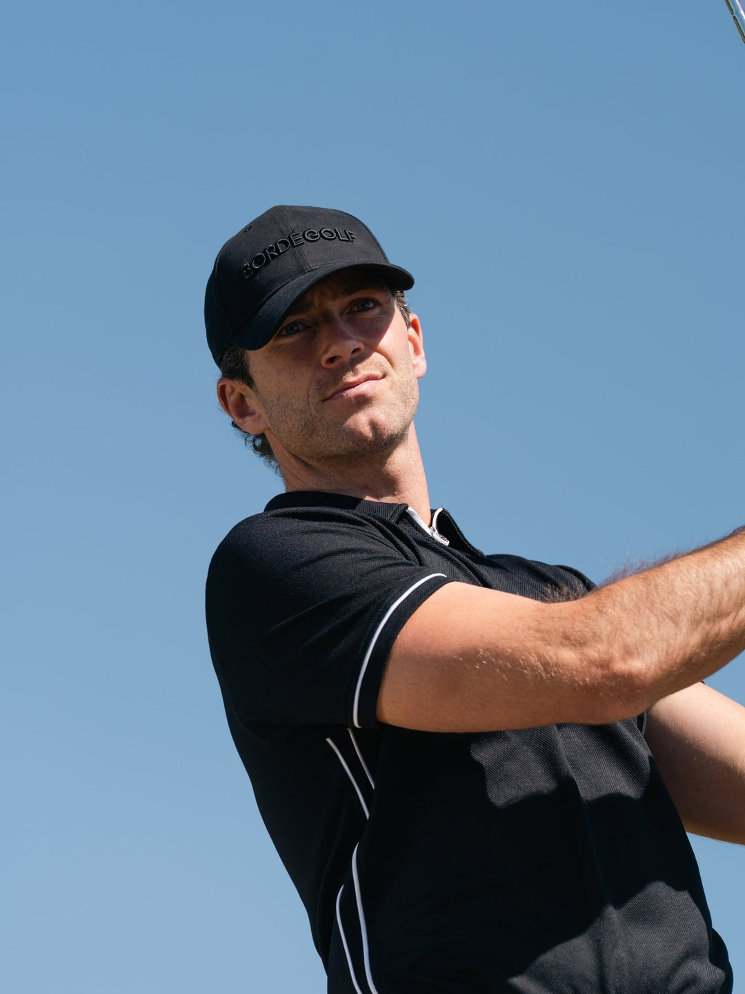 Vantage Cap - Black - Bordé Golf