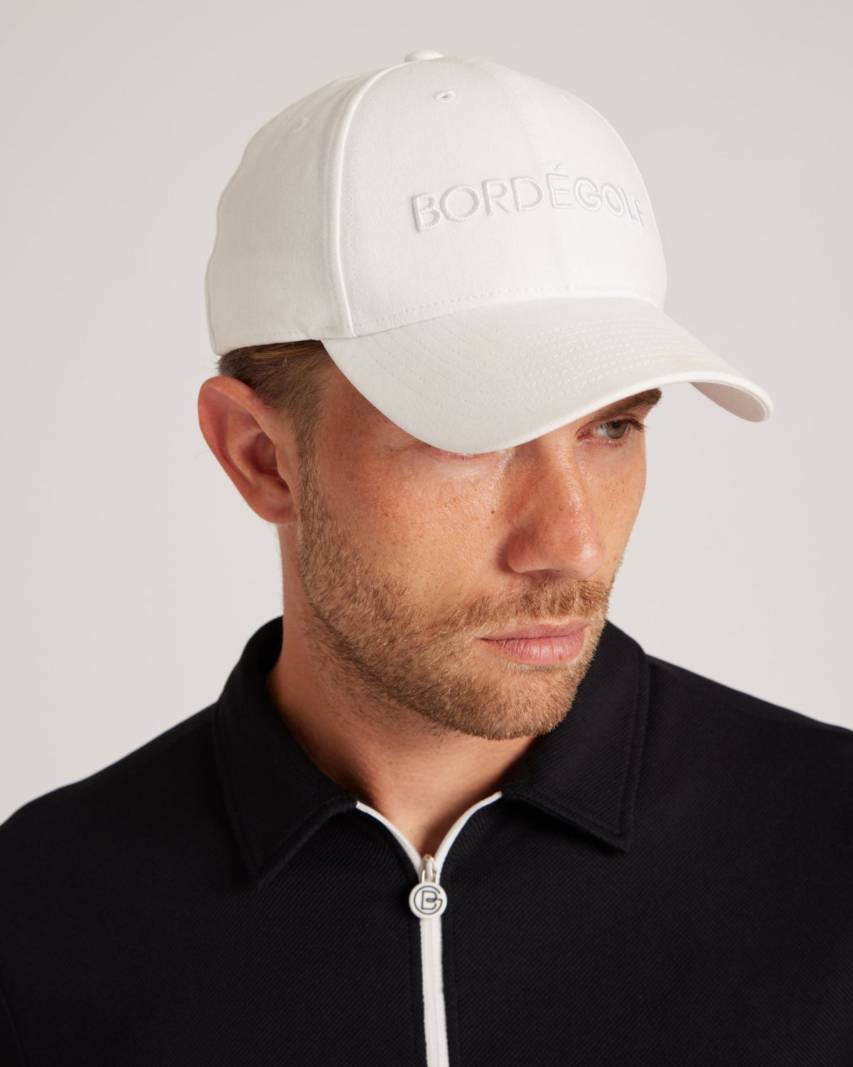 Vantage Cap - Pure White - Bordé Golf