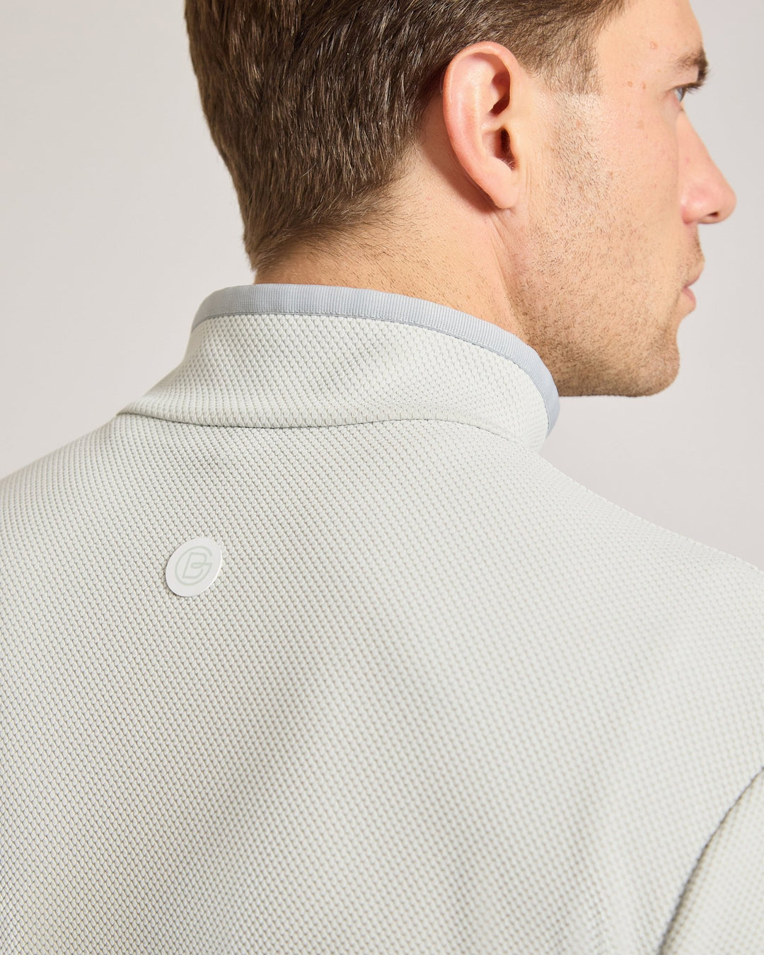Verge Midlayer - Mist Grey - Bordé Golf