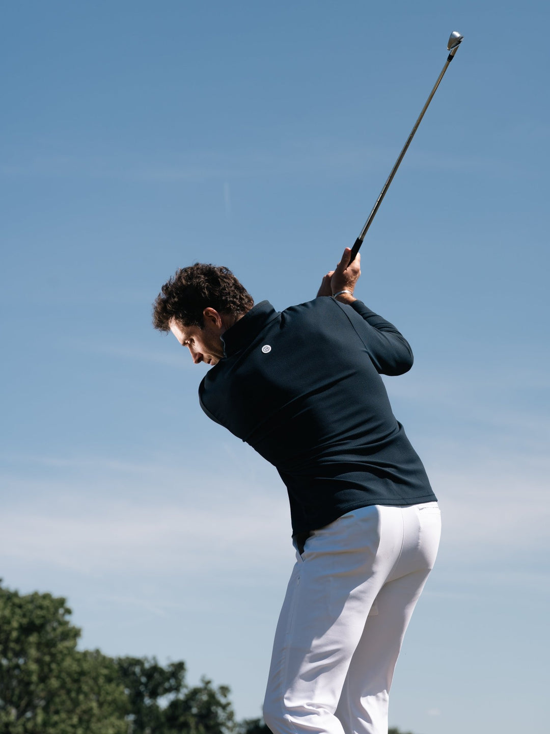 Verge Midlayer - Serene Blue - Bordé Golf